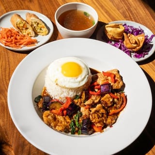 Spicy Eggplant Lunch Special