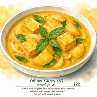 YELLOW CURRY (V)