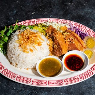 PORK BELLY & RICE